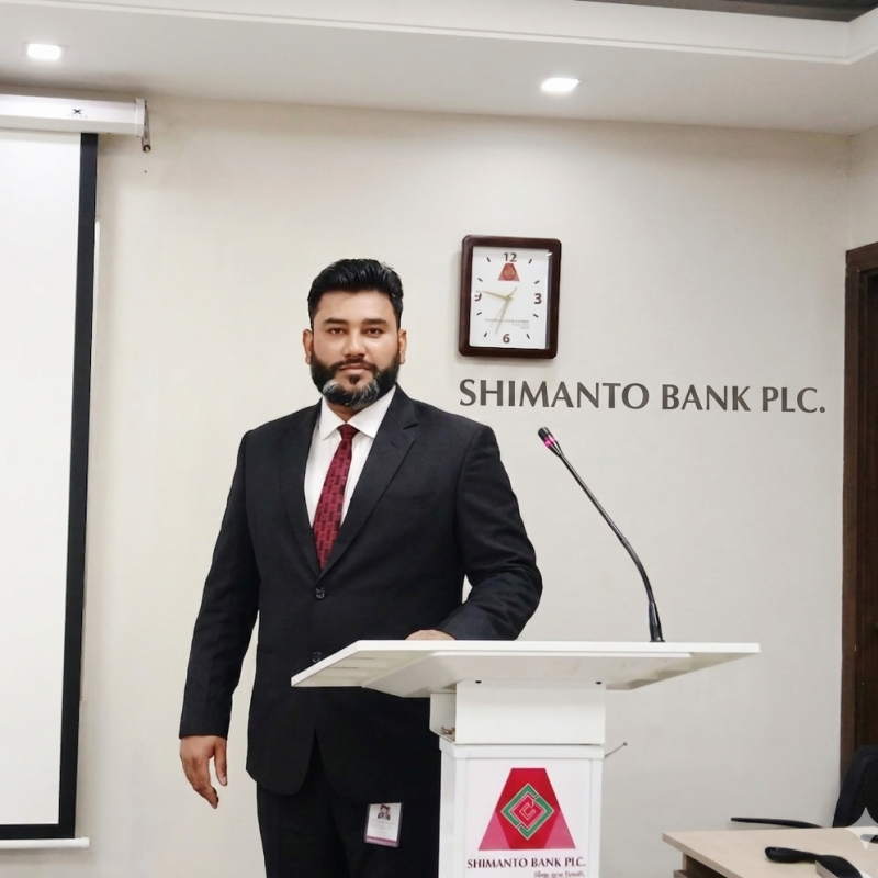 MD SADDAM HOSSAIN SHIMANTO BANK PLC